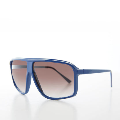 Large Square Aviator Vintage Sunglasses - Kreski