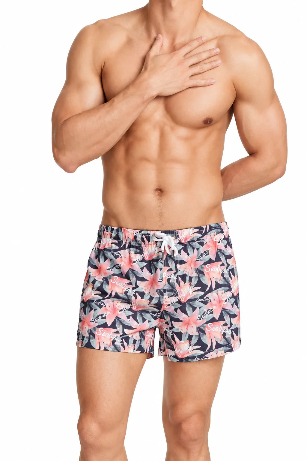 Men’s Printed Beach Shorts – Casual & Comfortable Sleepwear