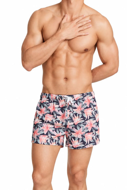 Men’s Printed Beach Shorts – Casual & Comfortable Sleepwear