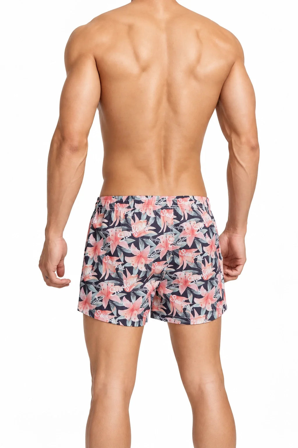 Men’s Printed Beach Shorts – Casual & Comfortable Sleepwear