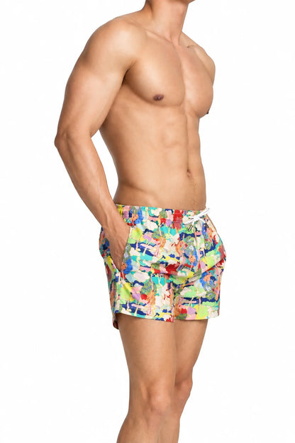 Men’s Printed Beach Shorts – Casual & Comfortable Sleepwear