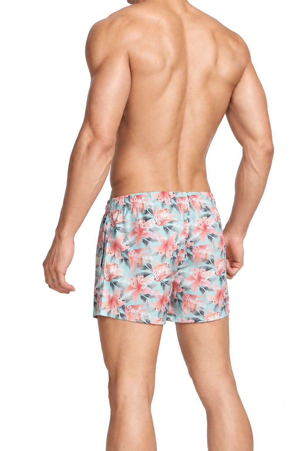 Men’s Printed Beach Shorts – Casual & Comfortable Sleepwear