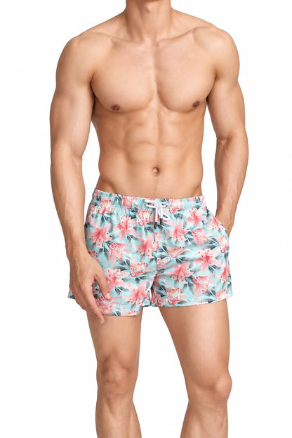 Men’s Printed Beach Shorts – Casual & Comfortable Sleepwear