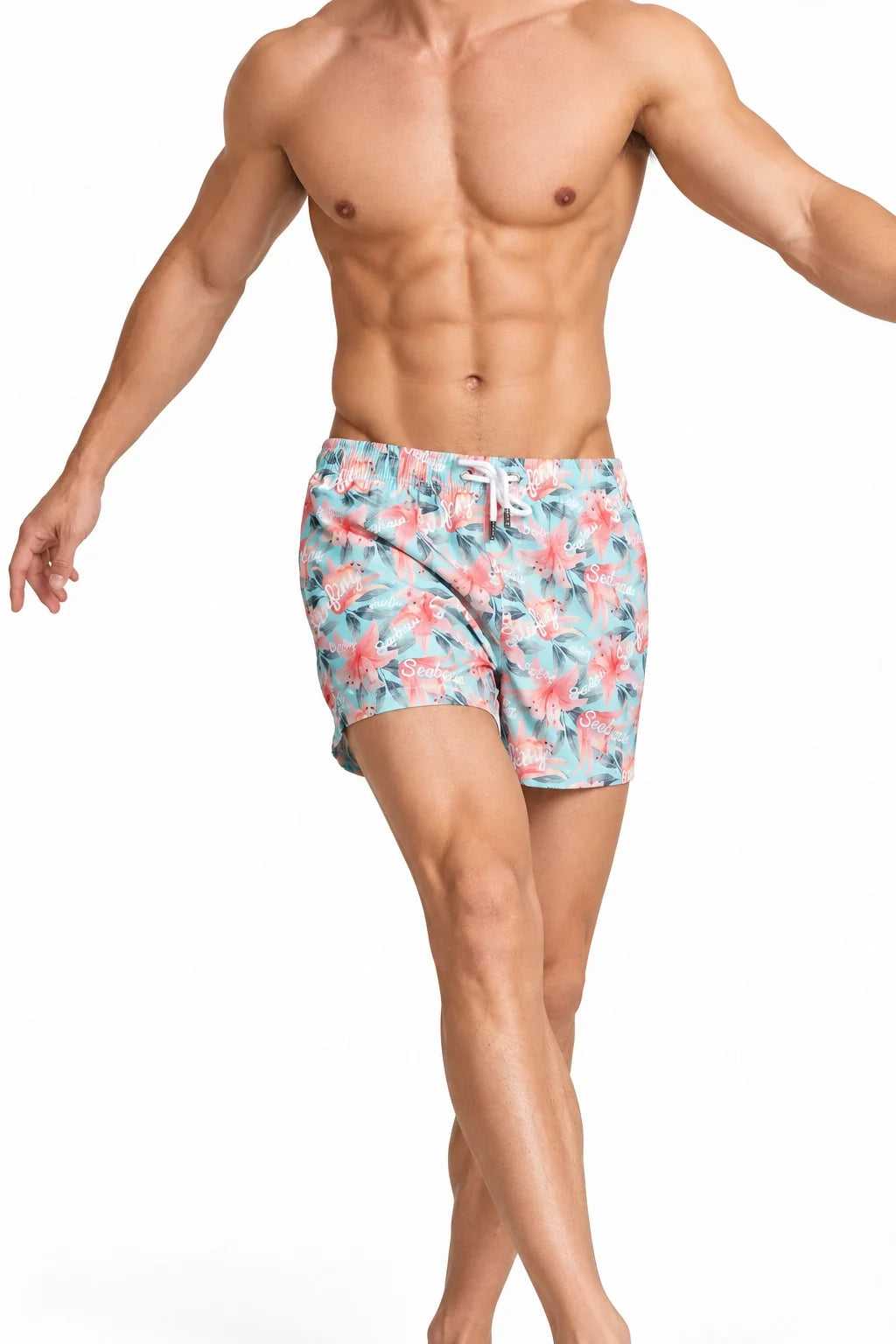 Men’s Printed Beach Shorts – Casual & Comfortable Sleepwear