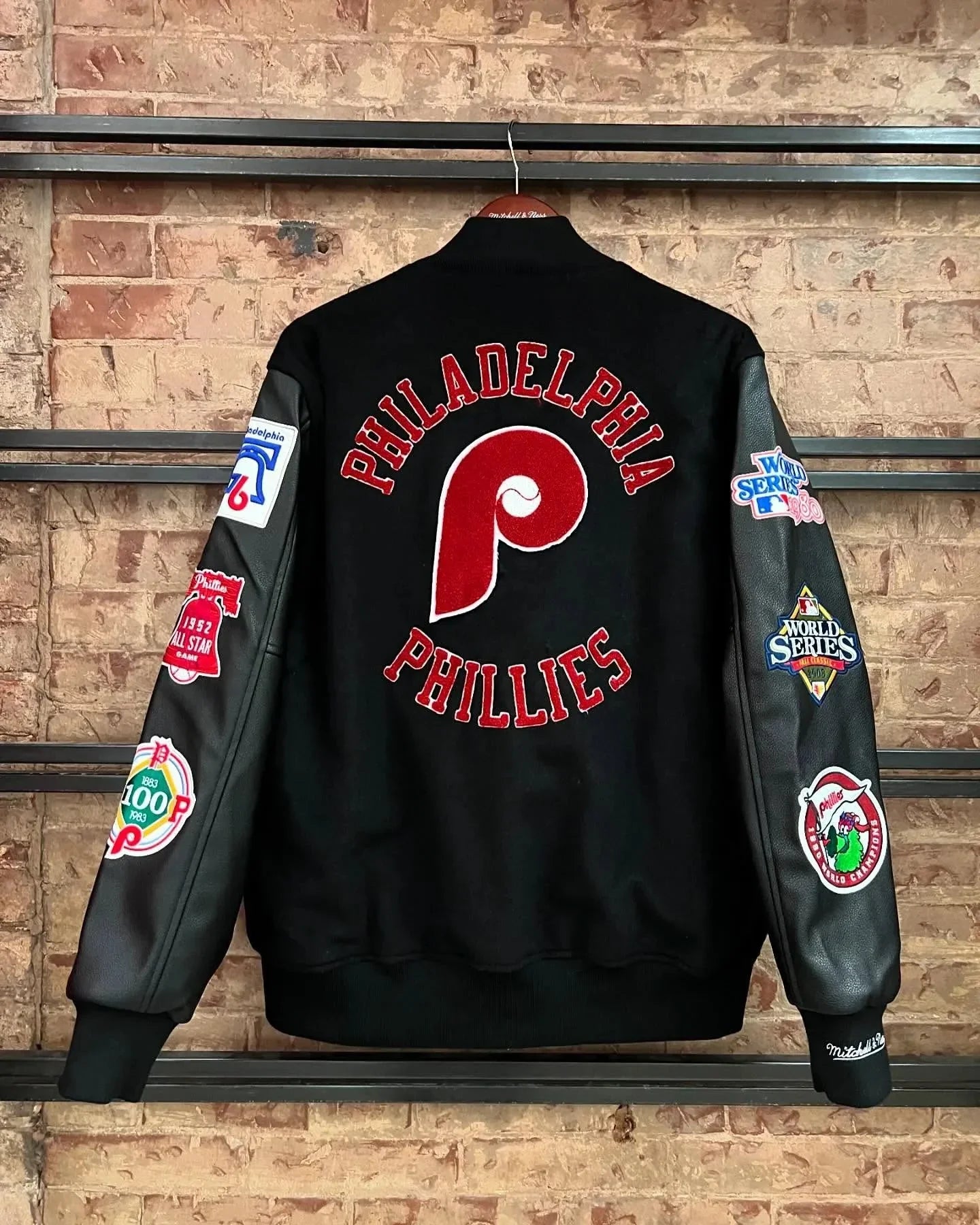 Kalvin Philadelphia Flyers Varsity Black Jacket