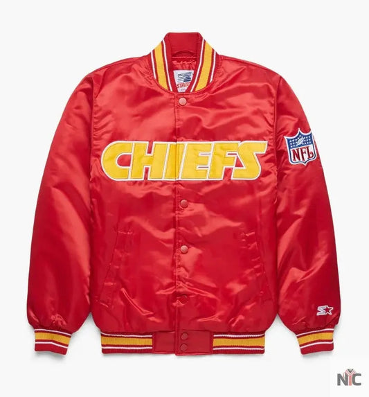 Kansas City Chiefs Gameday Starter Satin Jacket