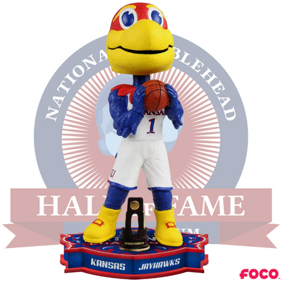 Kansas Jayhawks 2022 NCAA Men's Basketball National Champions Bobblehead