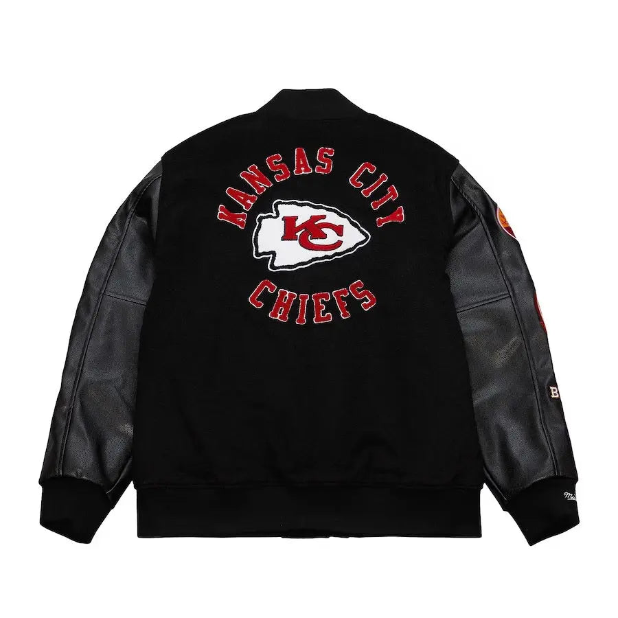Kansas City Chiefs Blackout Collection Vintage Jacket