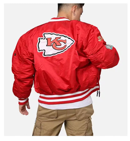 Kansas City Chiefs MA-1 Bomber Jacket