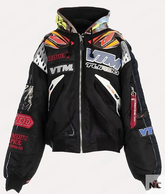 Kanye West Racing Bomber Jacket