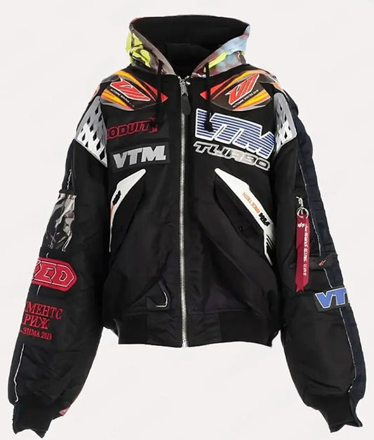 Kanye West Racing Bomber Jacket