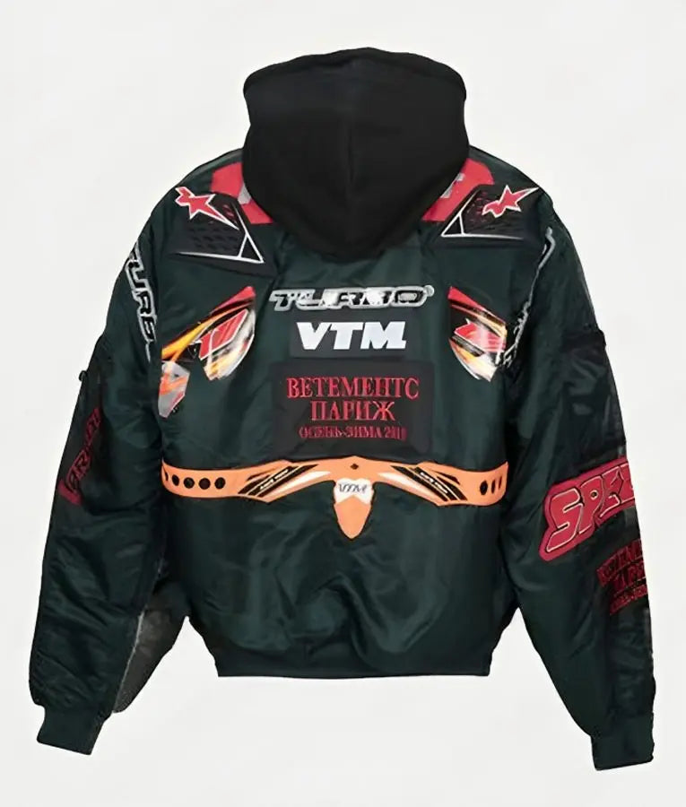 Kanye West Racing Bomber Jacket