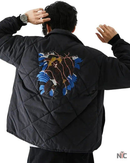 Kaoru Hanayama Model Jacket Baki The Grappler