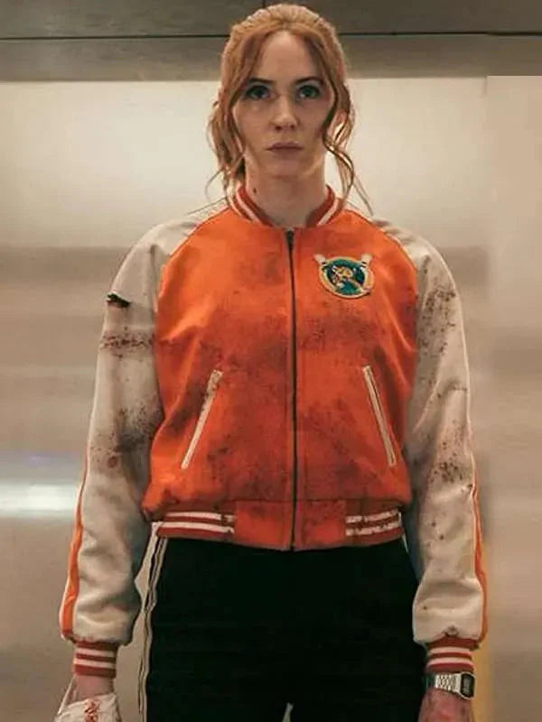 Karen Gillan Gunpowder Milkshake Bomber Jacket