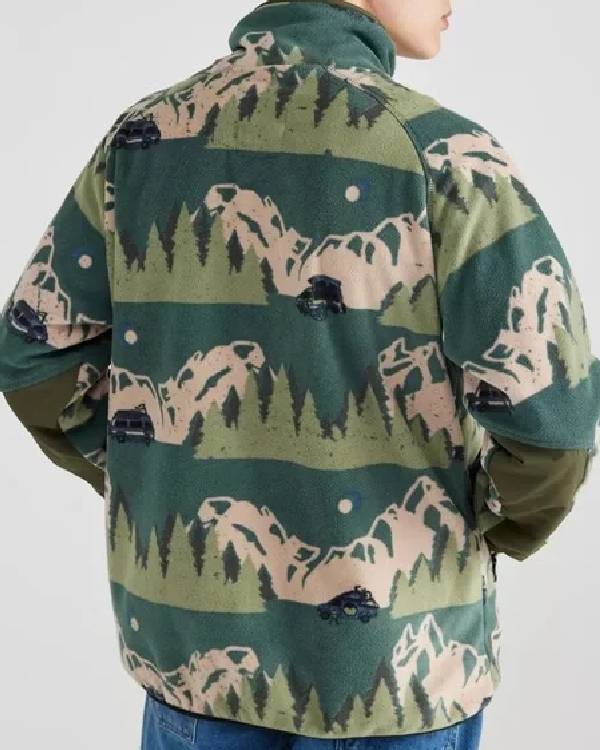 Karen Pirie Printed Fleece Sweatshirt