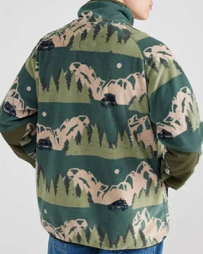Karen Pirie Printed Fleece Sweatshirt