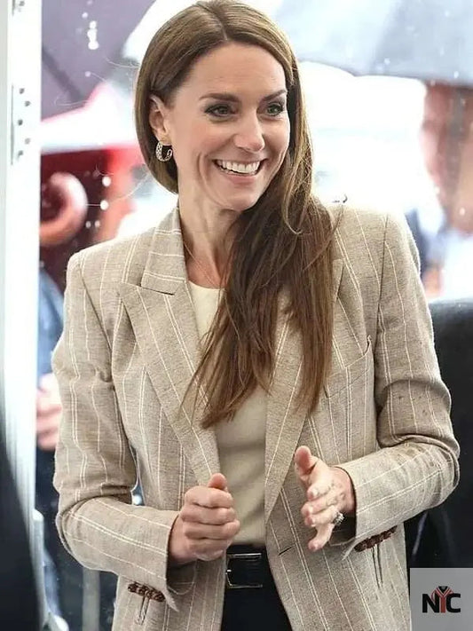 Kate Middleton Blaze Milano Pinstriped Blazer