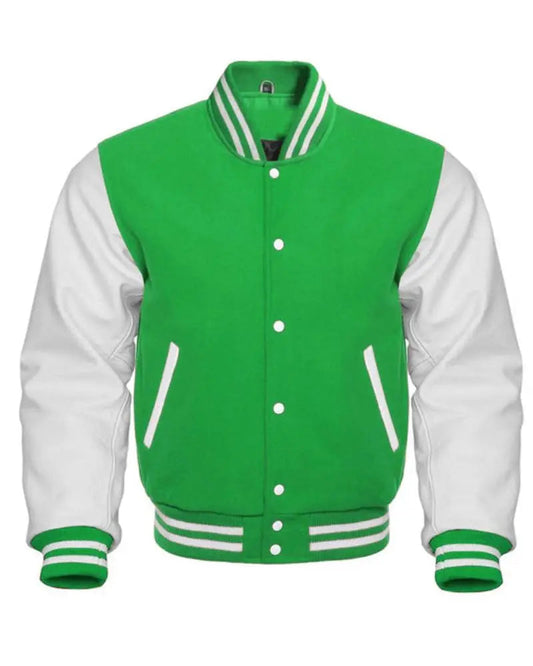 Kelly Green Varsity Jacket