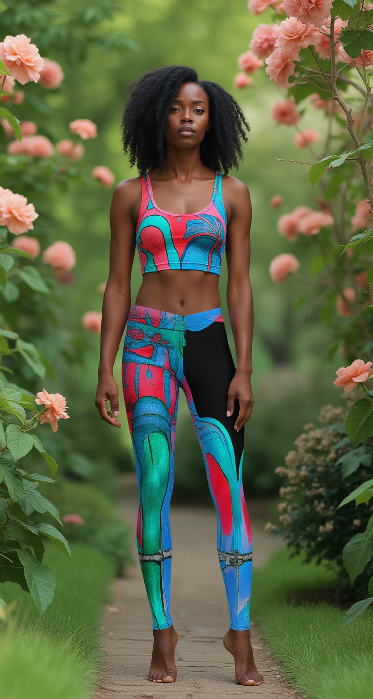 Kemetic Flight Low Waist Leggings
