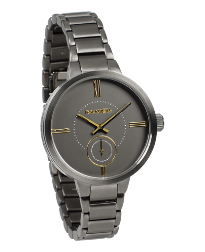 Kennedy (Gunmetal/Gold) Watch