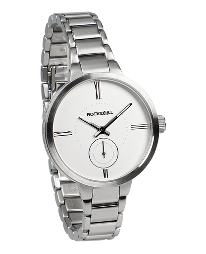 Kennedy (Silver/White) Watch