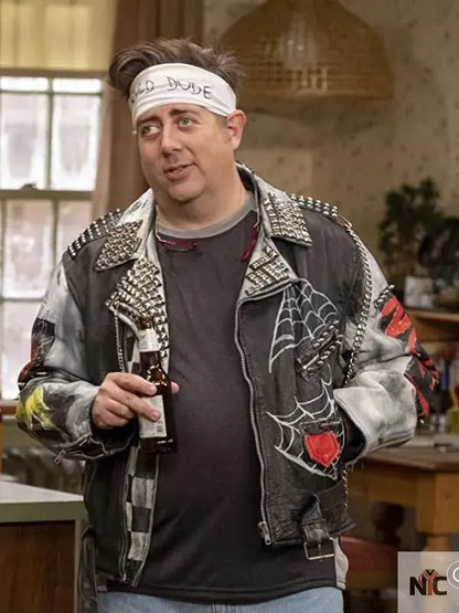 Kevin Can F**k Himself Season 2 Kevin McRoberts Studded Jacket