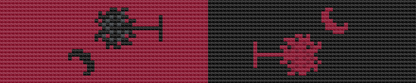 Key Fob - Palmetto Moon Garnet Black Combo