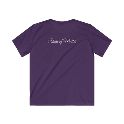 Kids Blue/Green Skate Like Nobody's Watching Tee