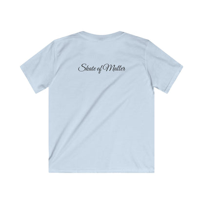 Kids Monotone Skate Like Nobody's Watching Tee