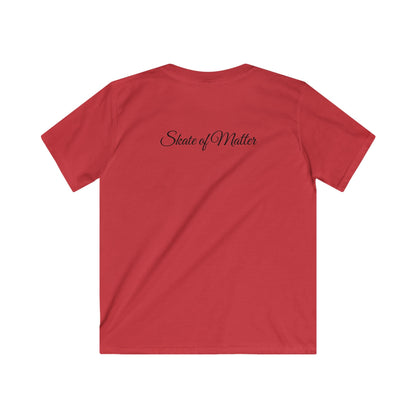 Kids Monotone Skate Like Nobody's Watching Tee