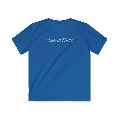 Kids Red Statement Skater Tee