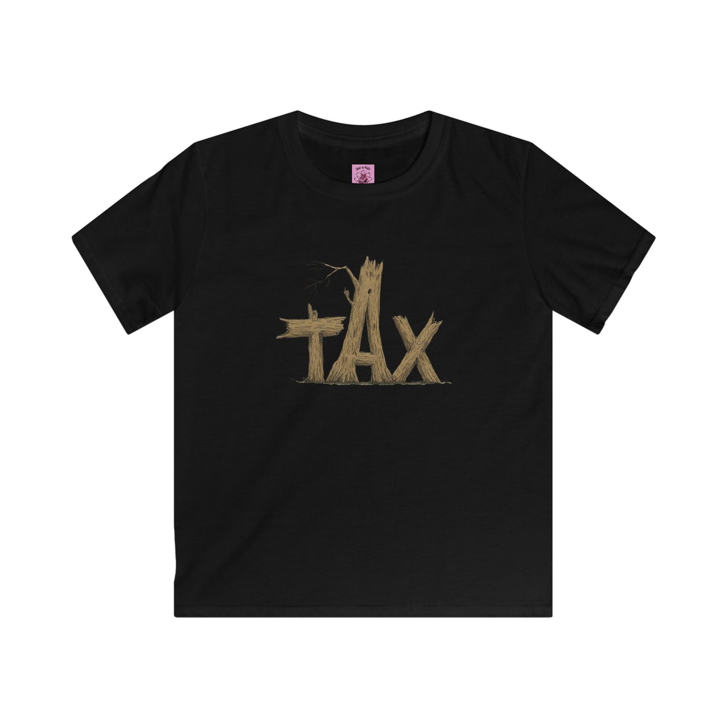Kids Wood Tax Tee