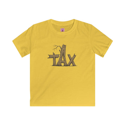 Kids Wood Tax Tee