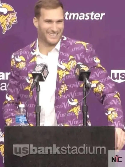 Kirk Cousins Minnesota Vikings Blazer