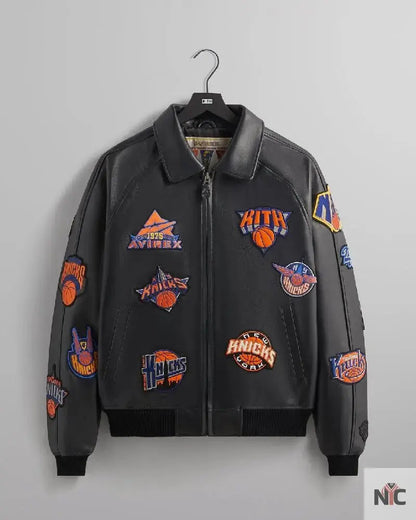 Kith & Avirex For The New York Knicks Icon Jacket
