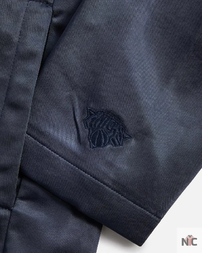 Kith for the New York Knicks Snap Front Coaches Jacket