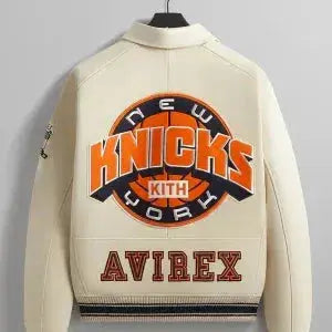 Kith & Avirex for the New York Knicks Jacket