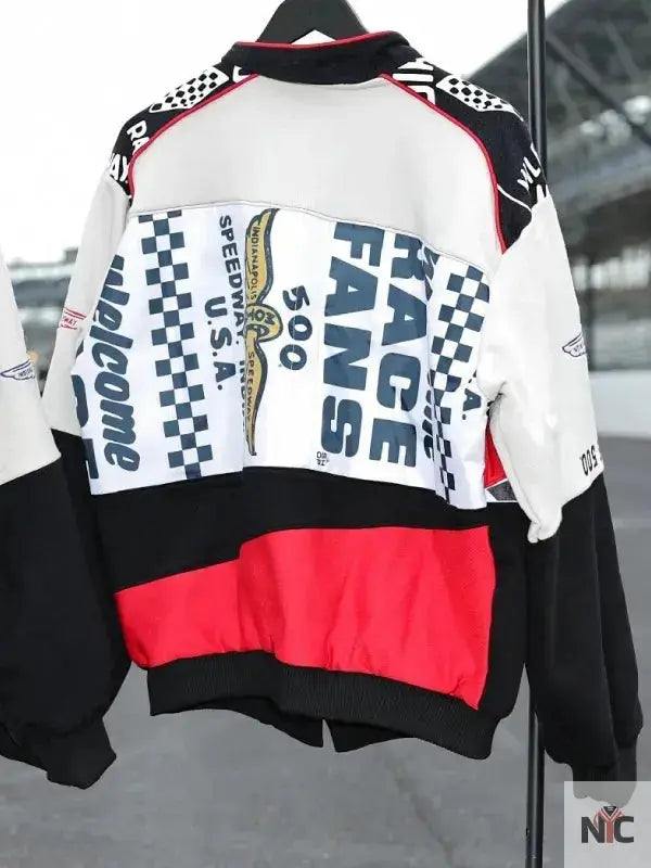 Kristin Juszczyk Indy 500 Cotton Racing Jacket