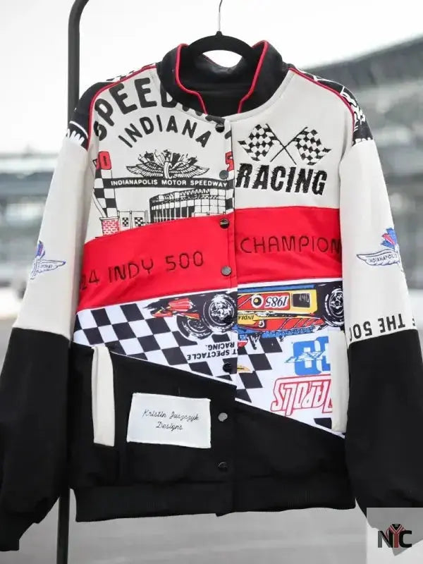Kristin Juszczyk Indy 500 Cotton Racing Jacket