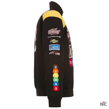 Kyle Busch M&Ms Full-Snap Twill Jacket