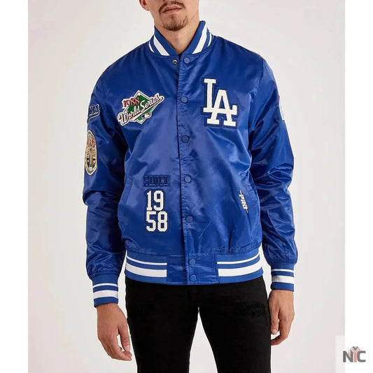 LA Dodgers World Series 1988 Varsity Satin Jacket