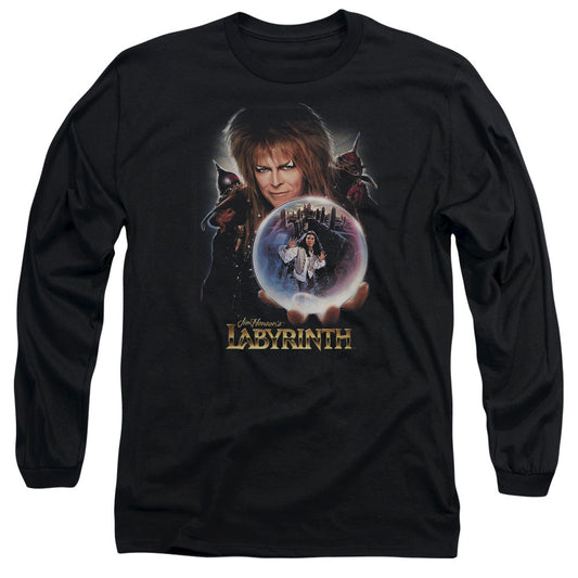 Labyrinth I Have A Gift Mens Long Sleeve Shirt Black Officially Licensed Officially Licensed