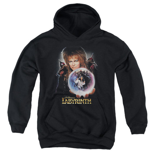 Labyrinth I Have a Gift Kids Youth Hoodie Black Officially Licensed