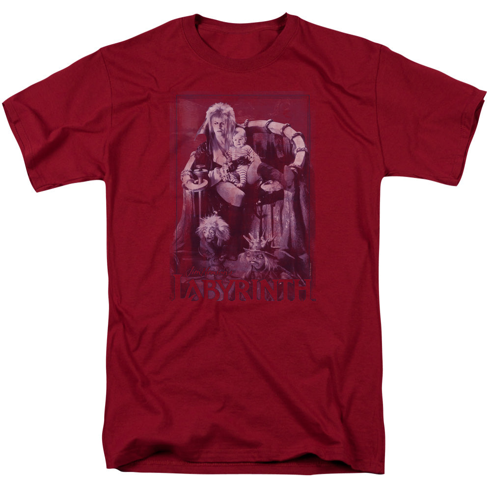 Labyrinth Goblin Baby Mens T Shirt Cardinal Officially Licensed