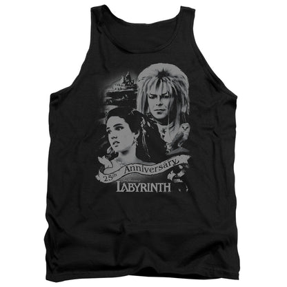 Labyrinth Anniversary Mens Tank Top Shirt Black Officially Licensed