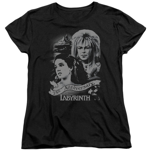 Labyrinth Anniversary Womens T Shirt Black Officially Licensed
