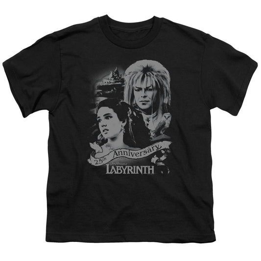 Labyrinth Anniversary Kids Youth T Shirt Black Officially Licensed