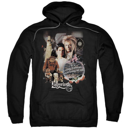 Labyrinth 25 Years Of Magic Mens Hoodie Black Officially Licensed