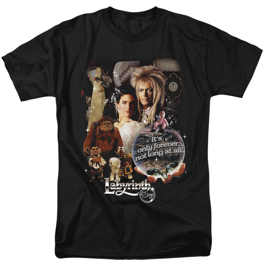 Labyrinth 25 Years Of Magic Mens T Shirt Black Officially Licensed
