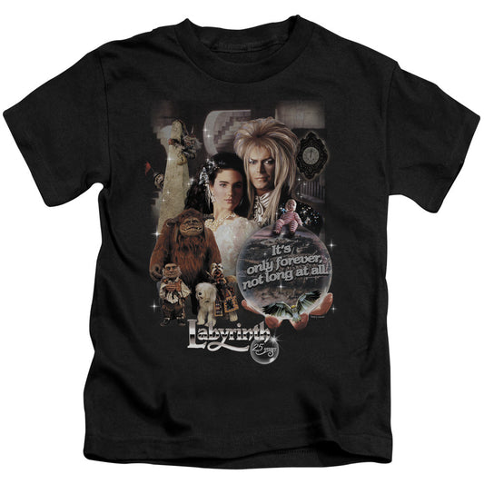 Labyrinth 25 Years of Magic Juvenile Kids Youth T Shirt Black Officially Licensed